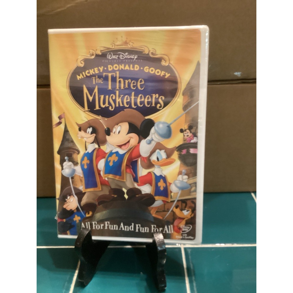 NEW! Mickey Donald Goofy: The Three Musketeers DVD Factory Sealed Disney